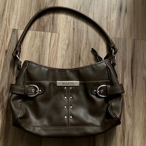 Rosetti Brown Bag Faux Leather 13 x 7